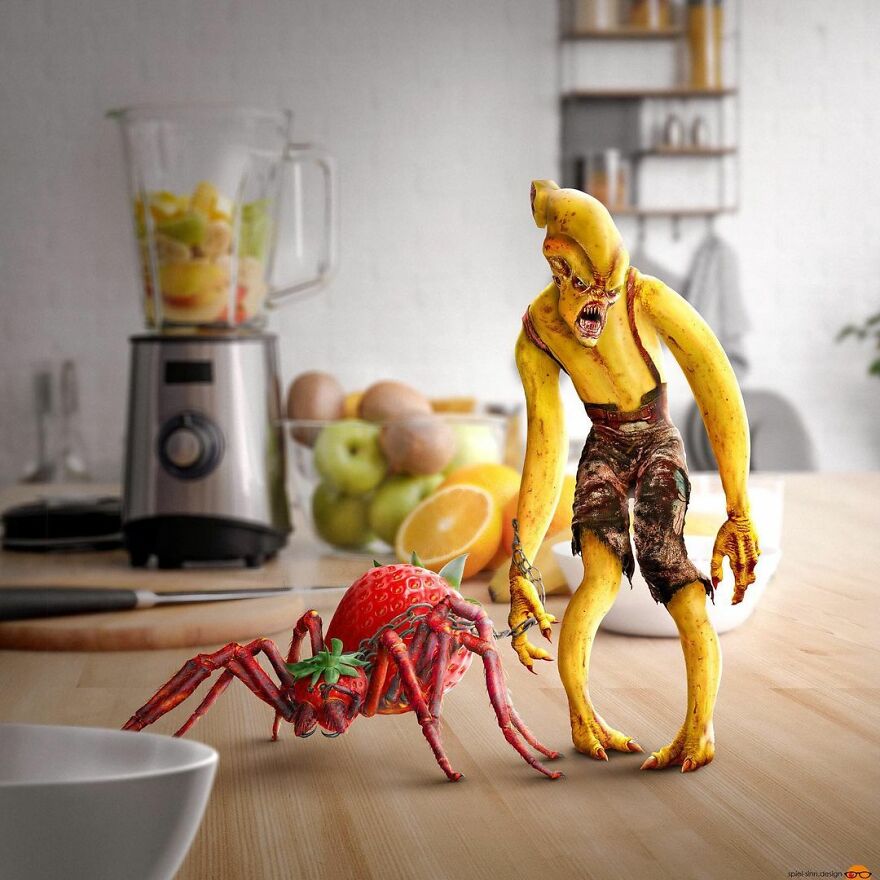 Here Are 66 Surreal Photoshops That Combine Completely Different Objects Here Are 66 Surreal Photoshops That Combine Completely Different Objects