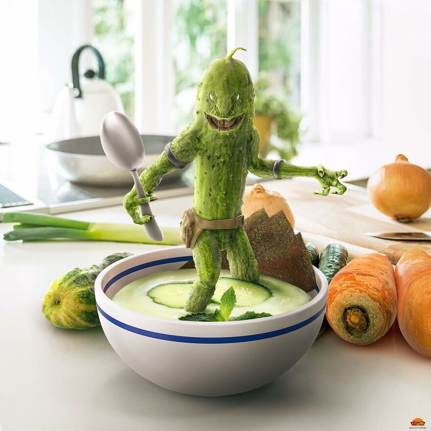 Here Are 66 Surreal Photoshops That Combine Completely Different Objects Here Are 66 Surreal Photoshops That Combine Completely Different Objects