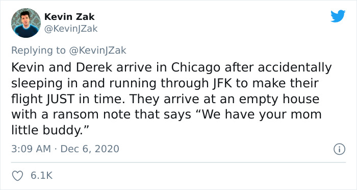 Guy Comes Up With An Excellent Plot For A ‘Home Alone’ Sequel, 73K People On Twitter Are Here For It Guy Comes Up With An Excellent Plot For A ‘Home Alone’ Sequel, 73K People On Twitter Are Here For It