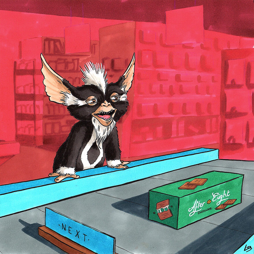 My 29 New Illustrations Show What Famous Characters Would Buy At The Supermarket