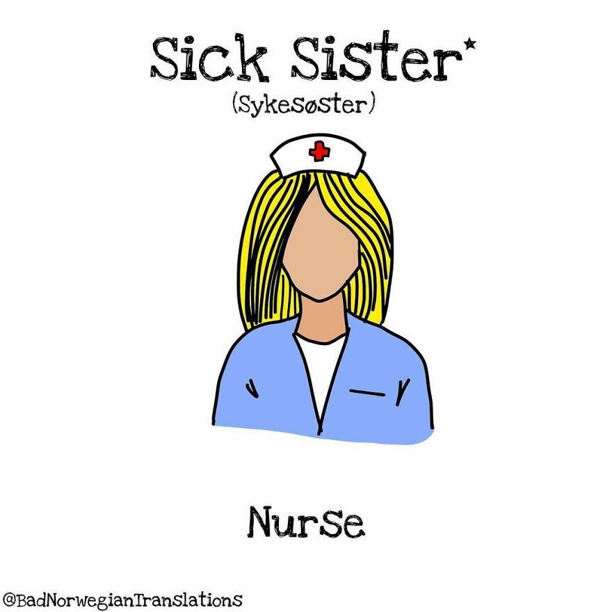 40 Brilliantly Literal Norwegian Words That Say Exactly What They Mean Illustrated By Me 40 Brilliantly Literal Norwegian Words That Say Exactly What They Mean Illustrated By Me