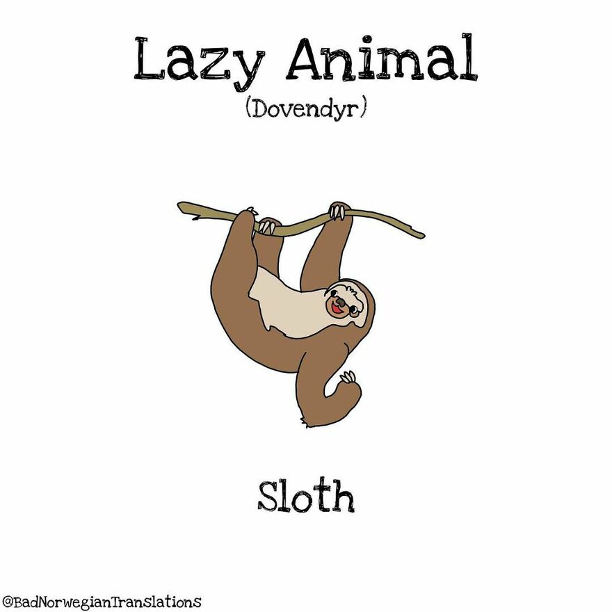 40 Brilliantly Literal Norwegian Words That Say Exactly What They Mean Illustrated By Me 40 Brilliantly Literal Norwegian Words That Say Exactly What They Mean Illustrated By Me