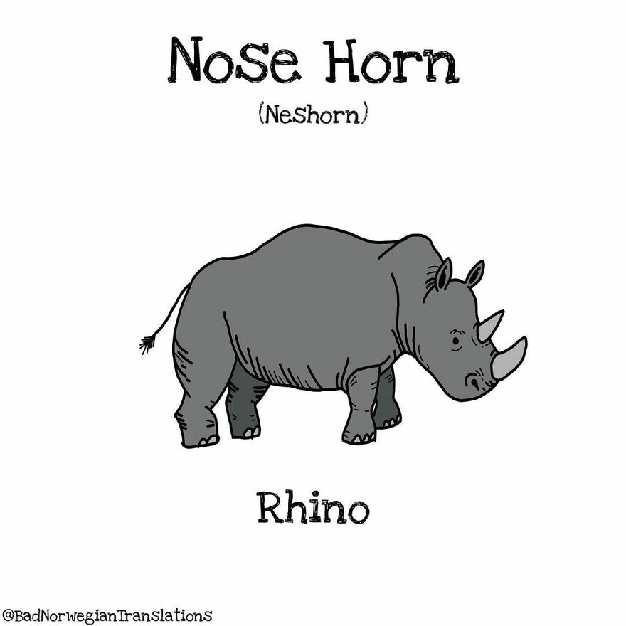 40 Brilliantly Literal Norwegian Words That Say Exactly What They Mean Illustrated By Me 40 Brilliantly Literal Norwegian Words That Say Exactly What They Mean Illustrated By Me