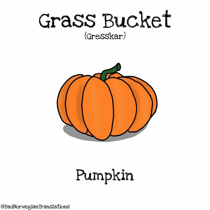 40 Brilliantly Literal Norwegian Words That Say Exactly What They Mean Illustrated By Me 40 Brilliantly Literal Norwegian Words That Say Exactly What They Mean Illustrated By Me