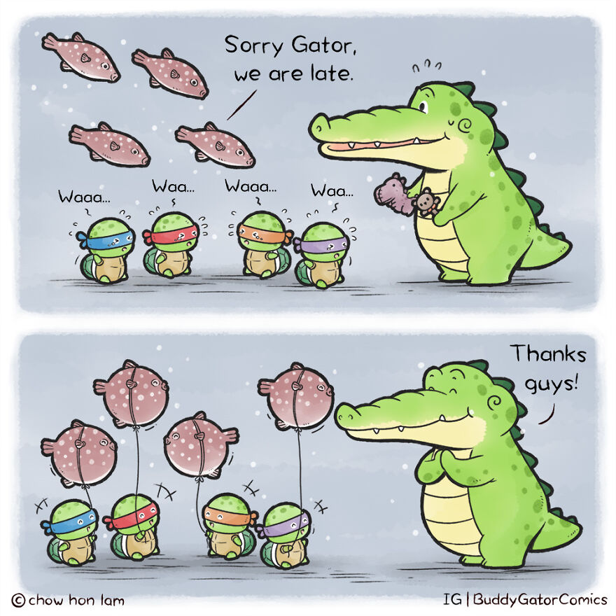 I Create These Adorable Animal Comics To Spread Some Positivity I Create These Adorable Animal Comics To Spread Some Positivity