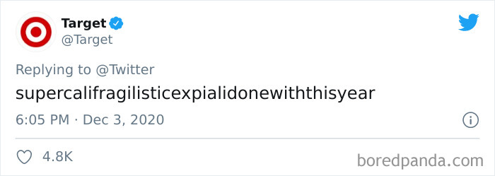 30 Of The Best Company Replies To Twitter’s “Describe 2020 In One Word” Challenge 30 Of The Best Company Replies To Twitter’s “Describe 2020 In One Word” Challenge