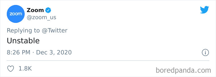 30 Of The Best Company Replies To Twitter’s “Describe 2020 In One Word” Challenge 30 Of The Best Company Replies To Twitter’s “Describe 2020 In One Word” Challenge