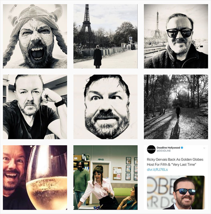 Ricky Gervais Attempts To Foster A Cat But Ends Up Adopting Her And She’s Taking Over His Feed Ricky Gervais Attempts To Foster A Cat But Ends Up Adopting Her And She’s Taking Over His Feed