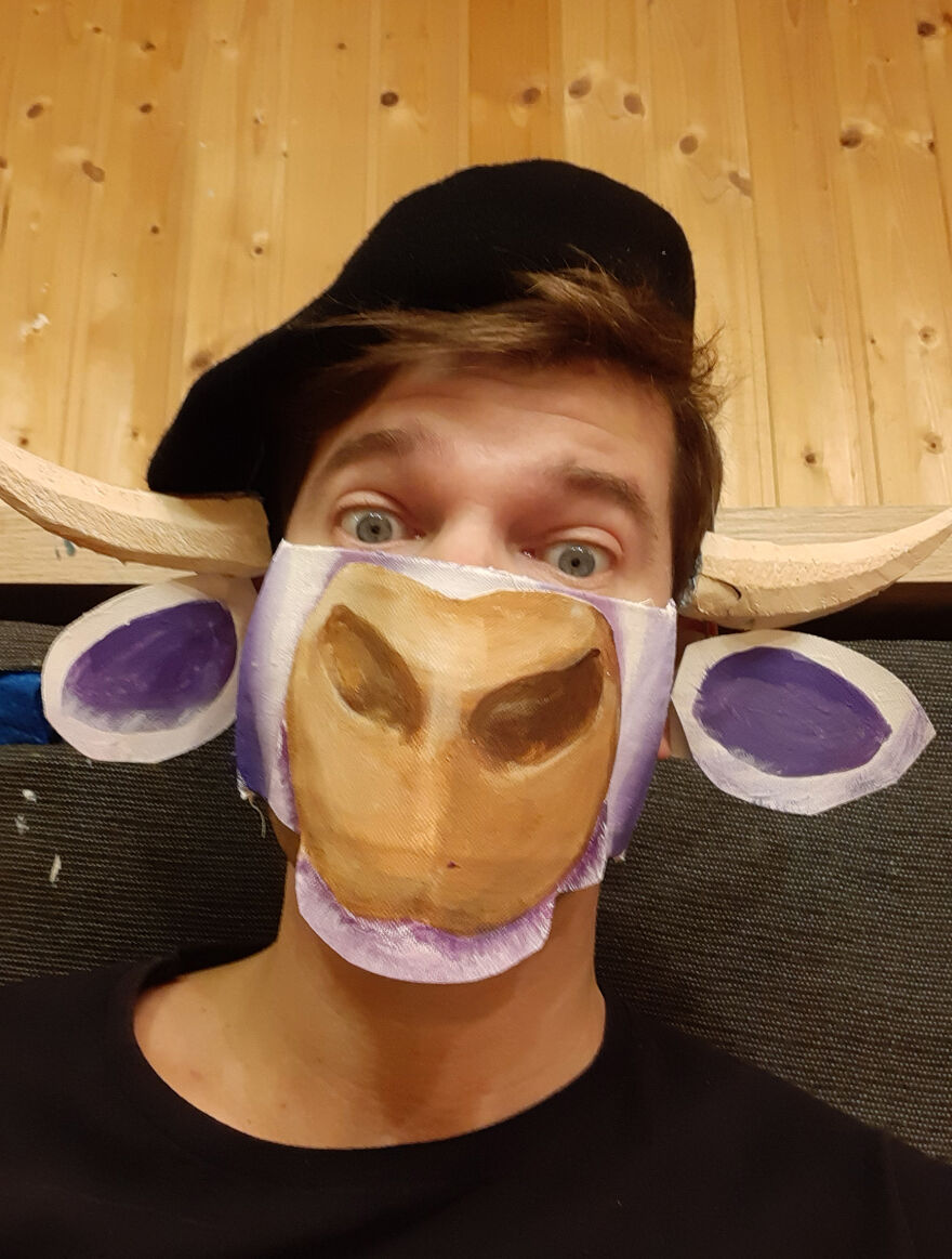 I’ve Made 100 Creative Masks For Each Day Of Lockdown, And Here Are My 30 Newest Ones I’ve Made 100 Creative Masks For Each Day Of Lockdown, And Here Are My 30 Newest Ones