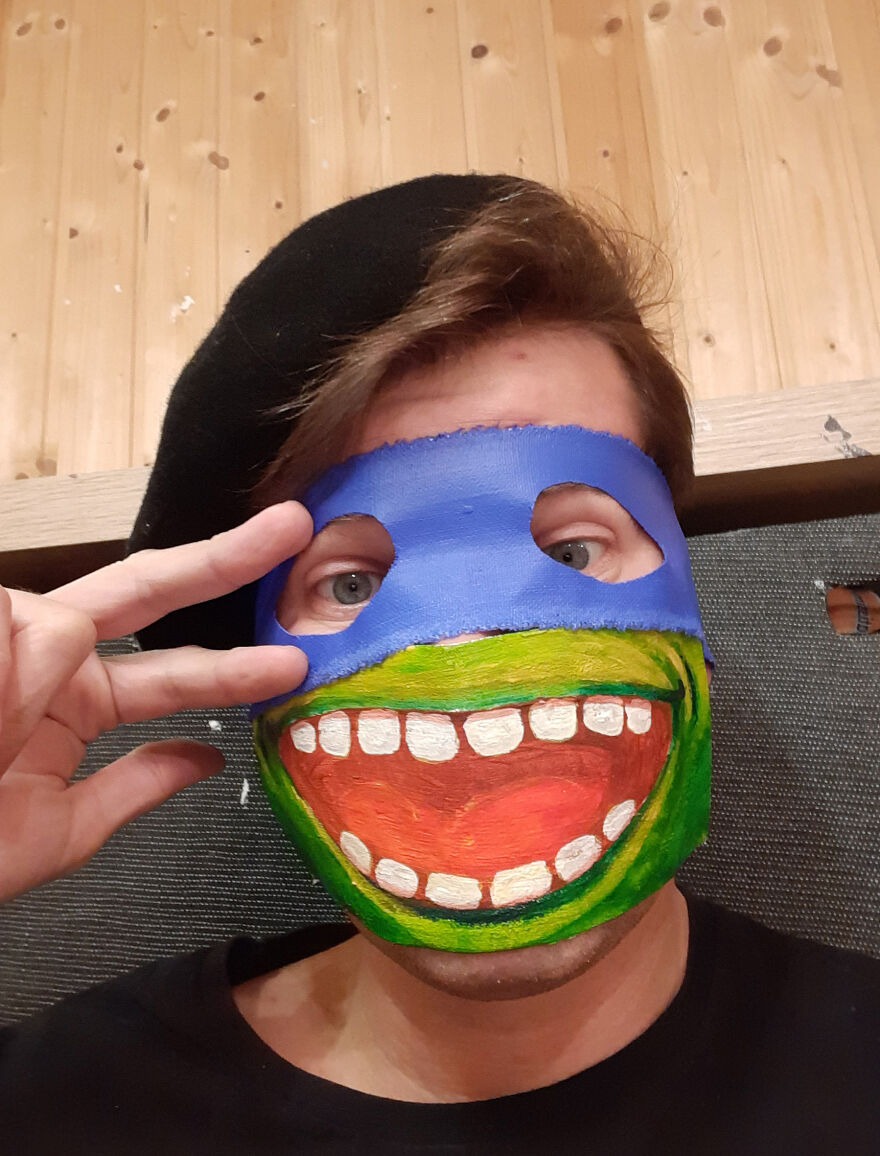 I’ve Made 100 Creative Masks For Each Day Of Lockdown, And Here Are My 30 Newest Ones I’ve Made 100 Creative Masks For Each Day Of Lockdown, And Here Are My 30 Newest Ones