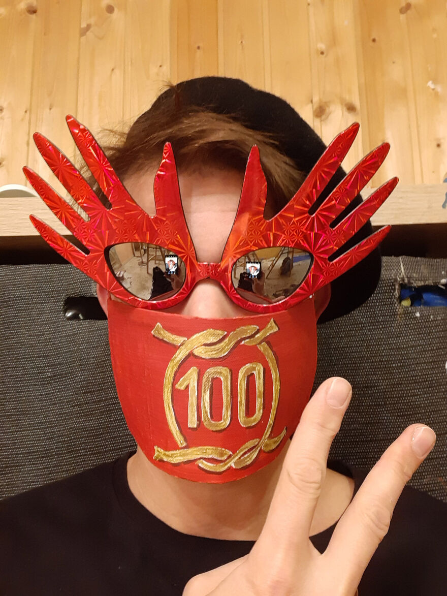 I’ve Made 100 Creative Masks For Each Day Of Lockdown, And Here Are My 30 Newest Ones I’ve Made 100 Creative Masks For Each Day Of Lockdown, And Here Are My 30 Newest Ones