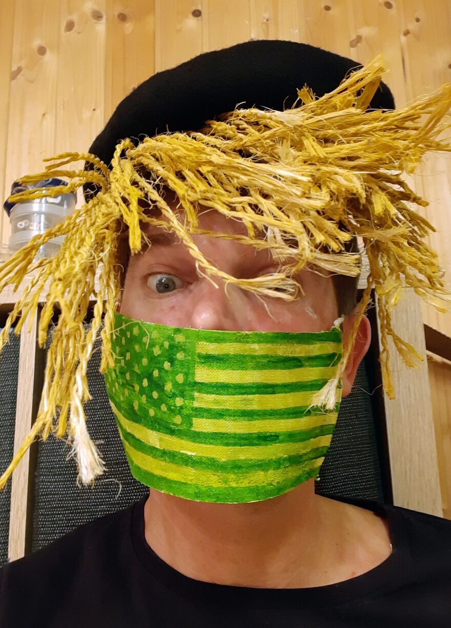 I’ve Made 100 Creative Masks For Each Day Of Lockdown, And Here Are My 30 Newest Ones I’ve Made 100 Creative Masks For Each Day Of Lockdown, And Here Are My 30 Newest Ones