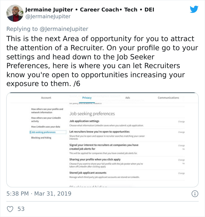 Guy Jokes About How He “Applied” To 547 Jobs And Was “Rejected” From All Of Them, But One Man Shared Some Useful Advice On LinkedIn Profiles Guy Jokes About How He “Applied” To 547 Jobs And Was “Rejected” From All Of Them, But One Man Shared Some Useful Advice On LinkedIn Profiles