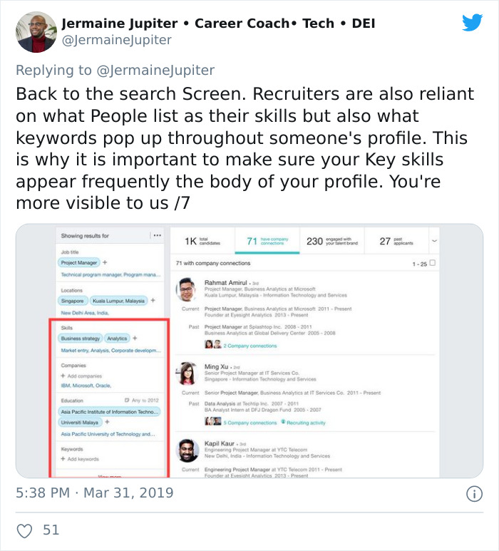 Guy Jokes About How He “Applied” To 547 Jobs And Was “Rejected” From All Of Them, But One Man Shared Some Useful Advice On LinkedIn Profiles Guy Jokes About How He “Applied” To 547 Jobs And Was “Rejected” From All Of Them, But One Man Shared Some Useful Advice On LinkedIn Profiles