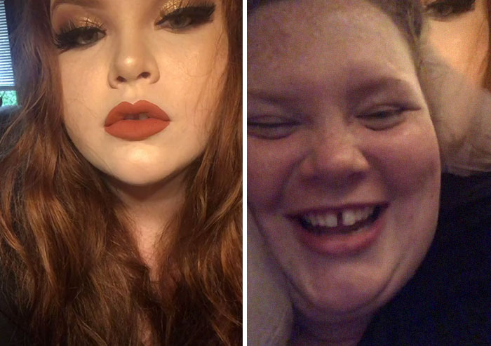 “Catfishes” Are Revealing What They Really Look Like Without Makeup (32 Pics) “Catfishes” Are Revealing What They Really Look Like Without Makeup (32 Pics)