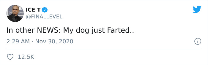 Ice-T Writes A Blunt And Brutal Post About His ‘No-Masker’ Father-In-Law Almost Dying From Covid-19 And It Goes Viral Ice-T Writes A Blunt And Brutal Post About His ‘No-Masker’ Father-In-Law Almost Dying From Covid-19 And It Goes Viral