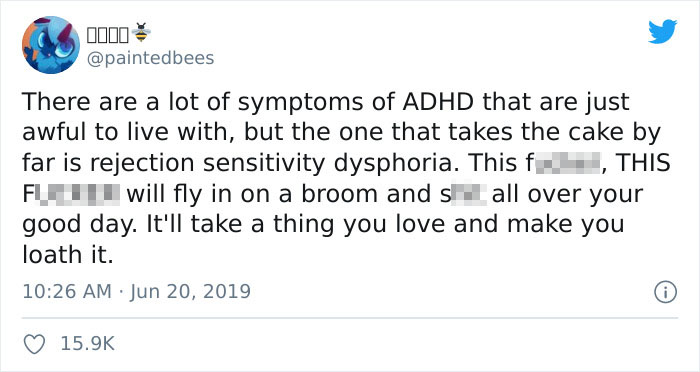 Person Gives A Spot-On Explanation Of Rejection-Sensitive Dysphoria, Many Are Surprised This ADHD Symptom Has A Name Person Gives A Spot-On Explanation Of Rejection-Sensitive Dysphoria, Many Are Surprised This ADHD Symptom Has A Name