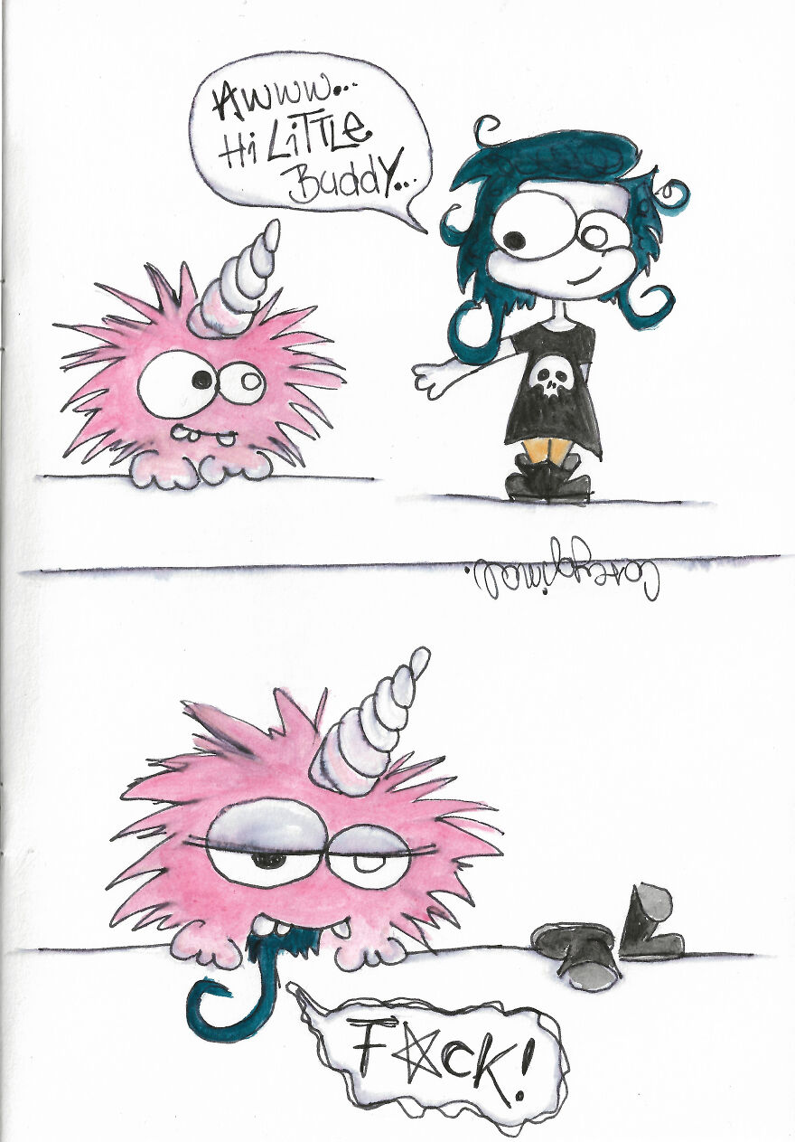 I Randomly Decided To Try Inktober This Year And Here Are The Results I Randomly Decided To Try Inktober This Year And Here Are The Results