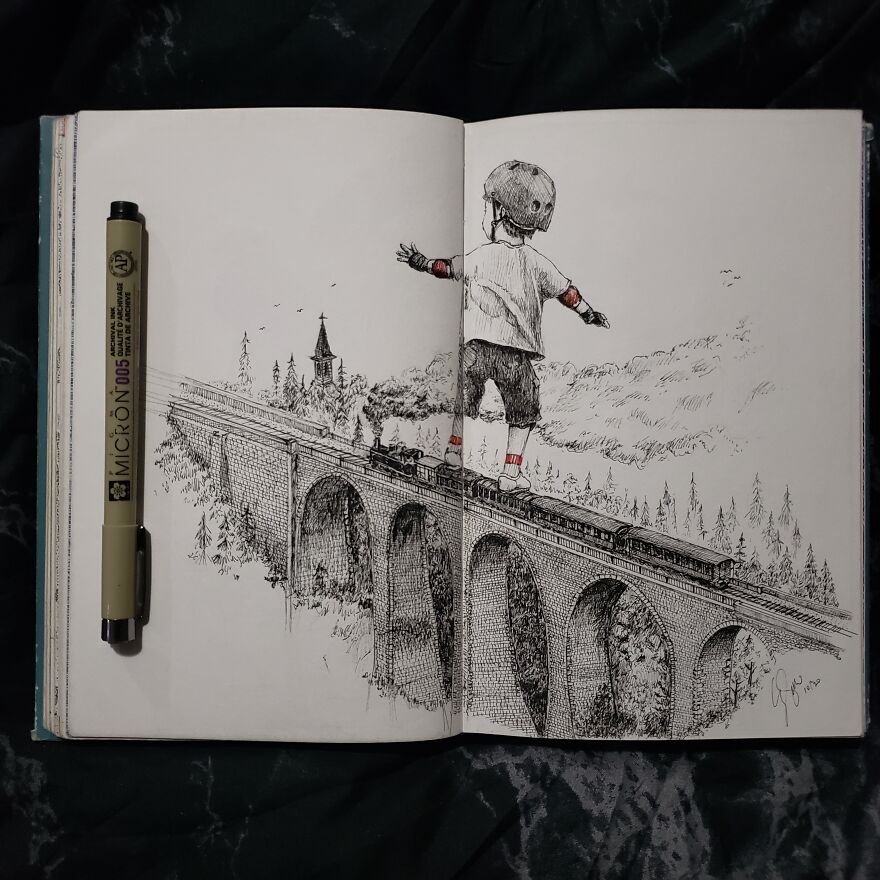 Here’s My Quarantine Art Book (52 Pics) Here’s My Quarantine Art Book (52 Pics)