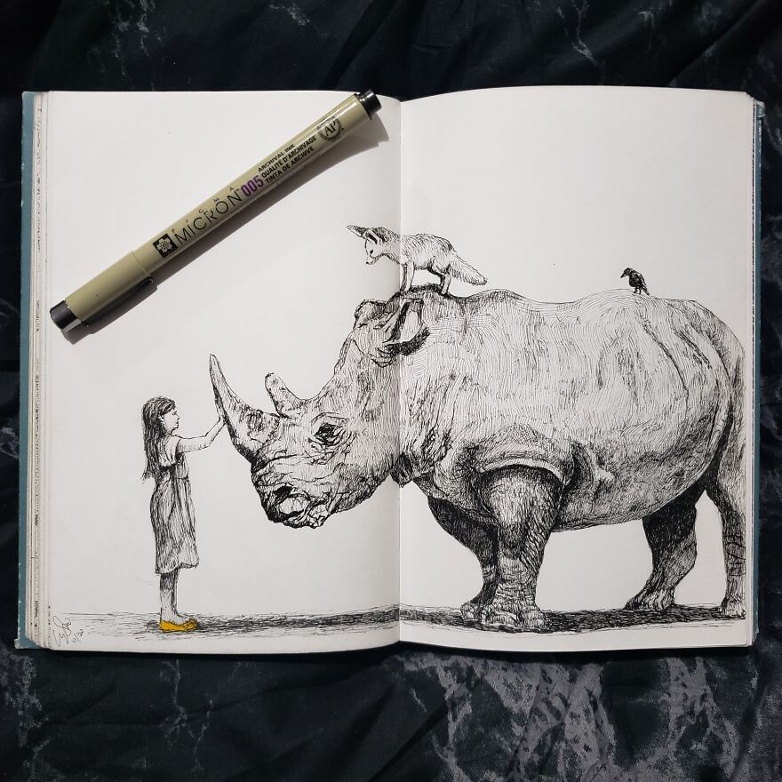 Here&#8217;s My Quarantine Art Book (52 Pics)