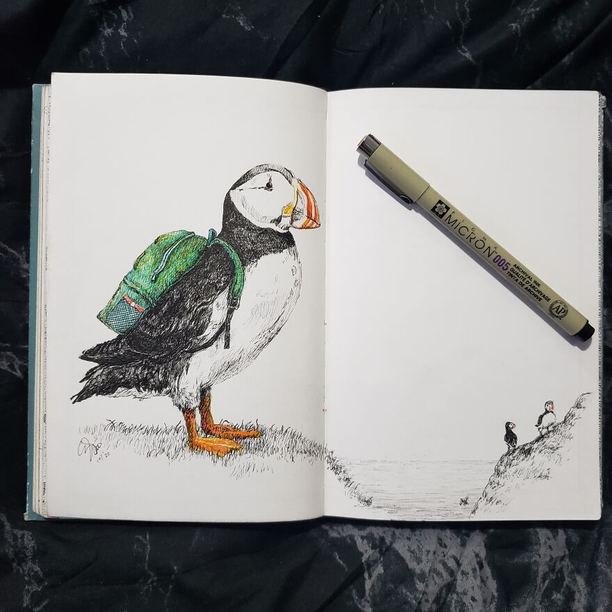 Here’s My Quarantine Art Book (52 Pics) Here’s My Quarantine Art Book (52 Pics)