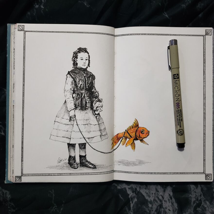 Here’s My Quarantine Art Book (52 Pics) Here’s My Quarantine Art Book (52 Pics)