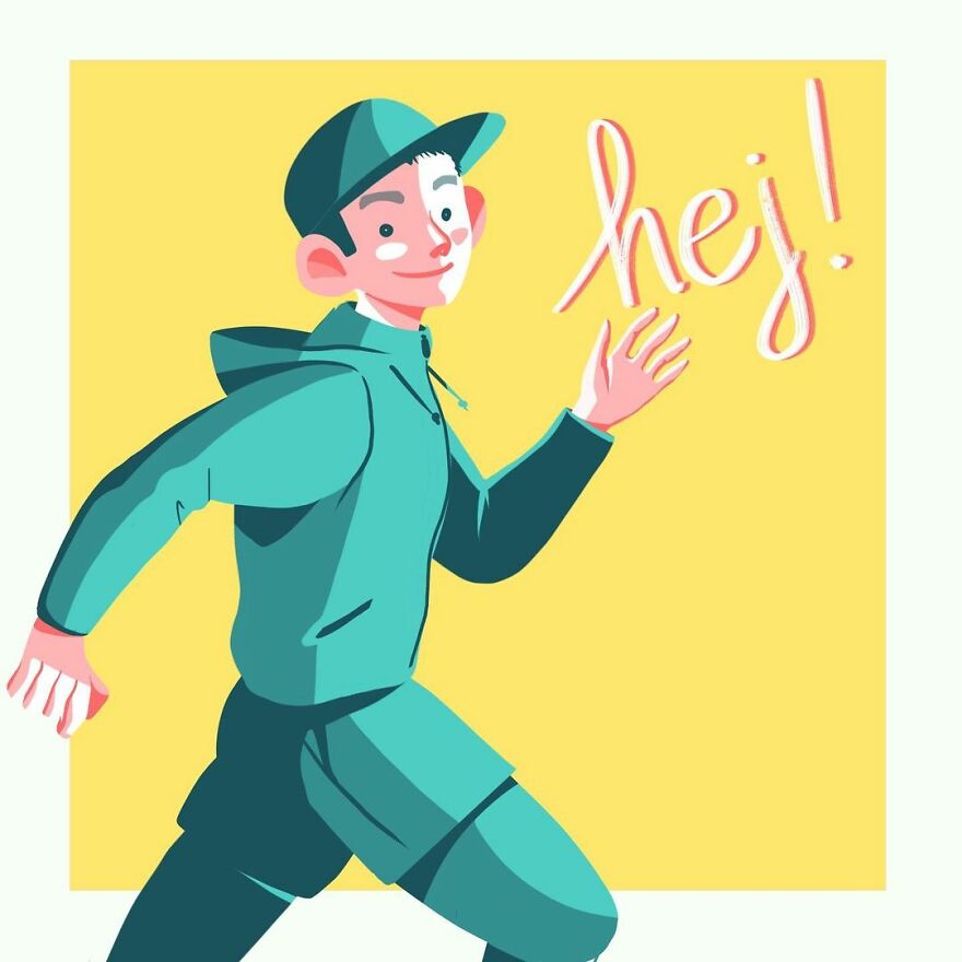 For Fifty Days, I Illustrated An Experience That Made Me Happy Every Day For Fifty Days, I Illustrated An Experience That Made Me Happy Every Day