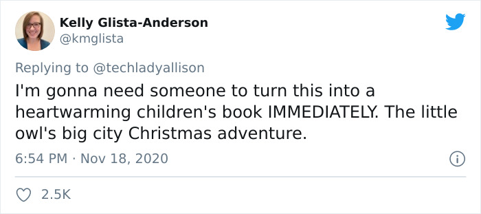 Workers Who Transported This Year’s Rockefeller Christmas Tree Found A Tiny Owl Tucked Inside It Workers Who Transported This Year’s Rockefeller Christmas Tree Found A Tiny Owl Tucked Inside It