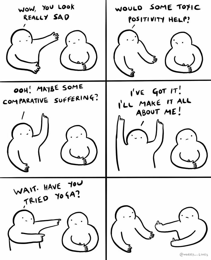 30 Minimalistic Illustrations That Tackle Mental Health By “Worry Lines” 30 Minimalistic Illustrations That Tackle Mental Health By “Worry Lines”