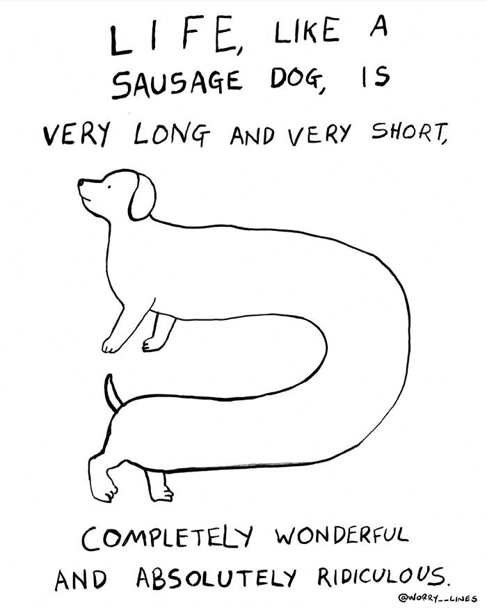 30 Minimalistic Illustrations That Tackle Mental Health By “Worry Lines” 30 Minimalistic Illustrations That Tackle Mental Health By “Worry Lines”