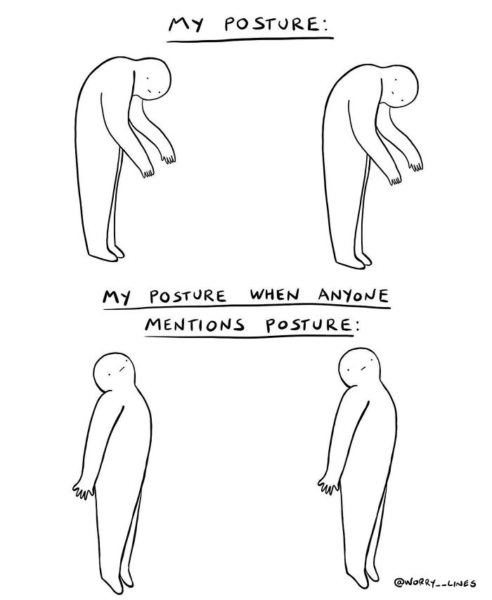 30 Minimalistic Illustrations That Tackle Mental Health By “Worry Lines” 30 Minimalistic Illustrations That Tackle Mental Health By “Worry Lines”