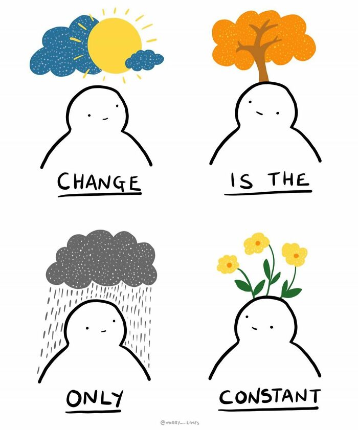 30 Minimalistic Illustrations That Tackle Mental Health By “Worry Lines” 30 Minimalistic Illustrations That Tackle Mental Health By “Worry Lines”