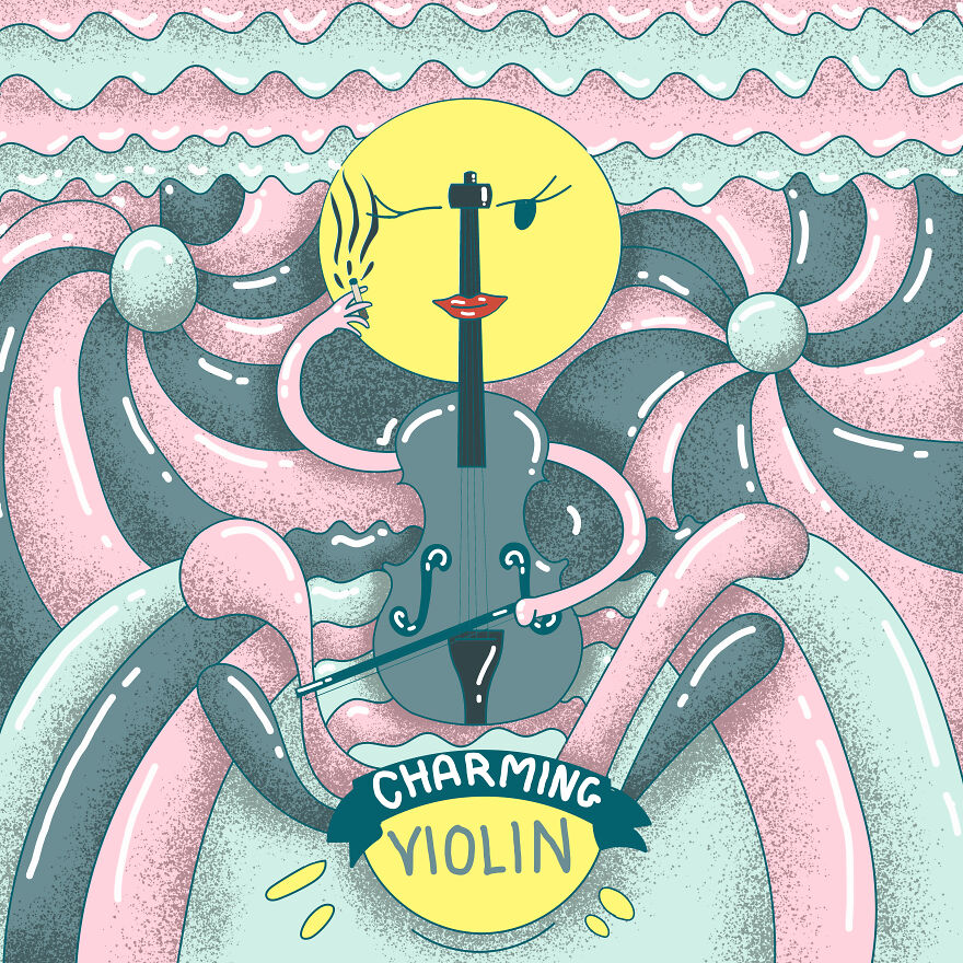 I Gave Music Instruments The Personality Of Musicians