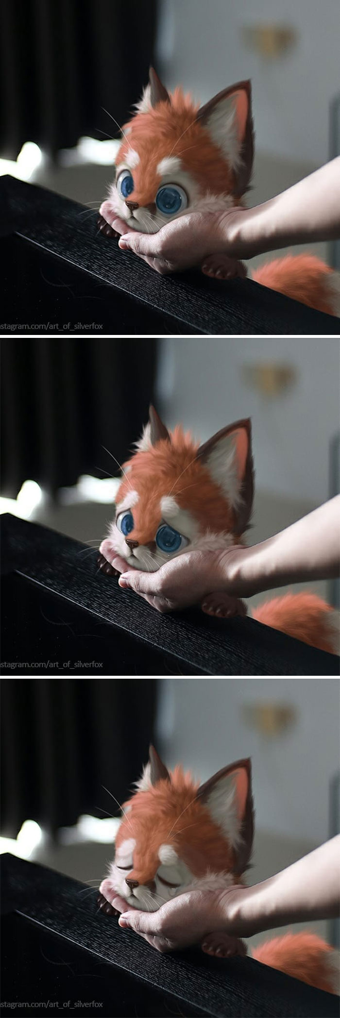 This Artist Can’t Have Pets In His Apartment, So He Puts Digital Furry Animals In Real-Life Situations (29 New Pics) This Artist Can’t Have Pets In His Apartment, So He Puts Digital Furry Animals In Real-Life Situations (29 New Pics)