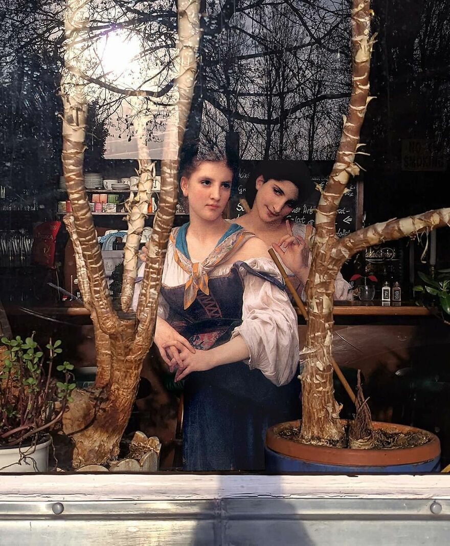 Artist Places People From Classical Paintings Into The Modern World And The Result Is Surprisingly Fitting (27 New Pics)