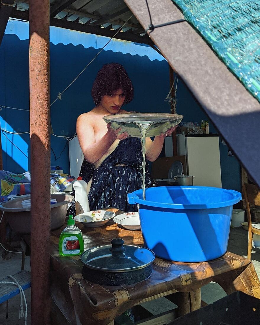 Artist Places People From Classical Paintings Into The Modern World And The Result Is Surprisingly Fitting (27 New Pics) Artist Places People From Classical Paintings Into The Modern World And The Result Is Surprisingly Fitting (27 New Pics)