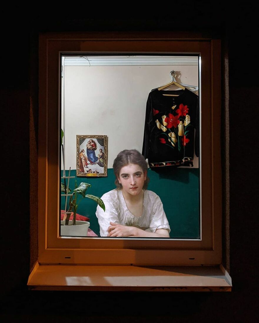 Artist Places People From Classical Paintings Into The Modern World And The Result Is Surprisingly Fitting (27 New Pics)