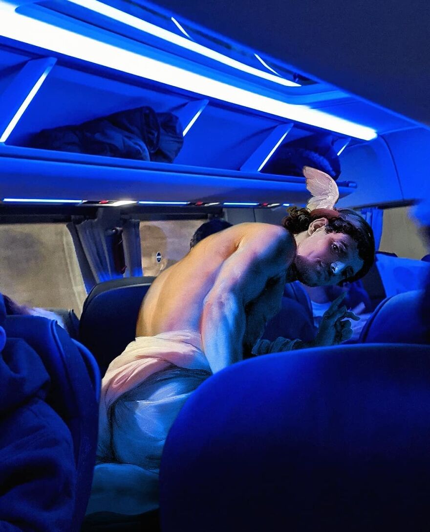 Artist Places People From Classical Paintings Into The Modern World And The Result Is Surprisingly Fitting (27 New Pics) Artist Places People From Classical Paintings Into The Modern World And The Result Is Surprisingly Fitting (27 New Pics)