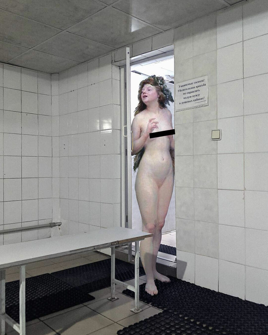 Artist Places People From Classical Paintings Into The Modern World And The Result Is Surprisingly Fitting (27 New Pics)