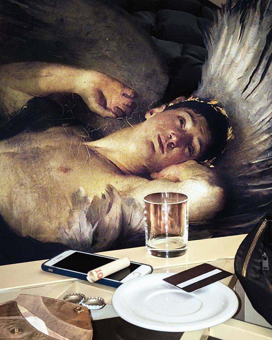 Artist Places People From Classical Paintings Into The Modern World And The Result Is Surprisingly Fitting (27 New Pics)