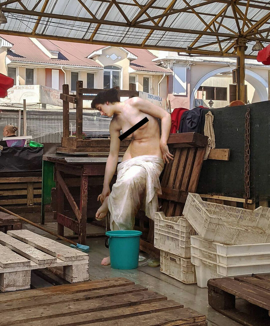 Artist Places People From Classical Paintings Into The Modern World And The Result Is Surprisingly Fitting (27 New Pics)