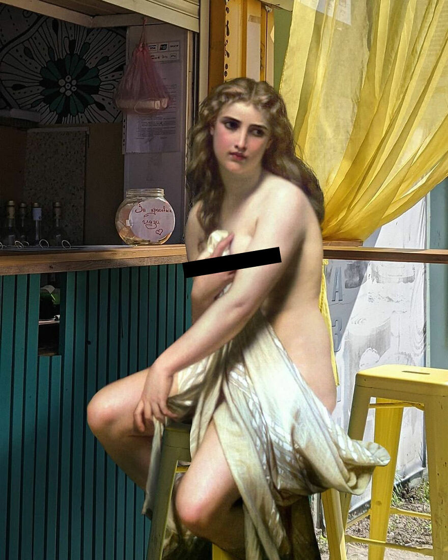 Artist Places People From Classical Paintings Into The Modern World And The Result Is Surprisingly Fitting (27 New Pics)