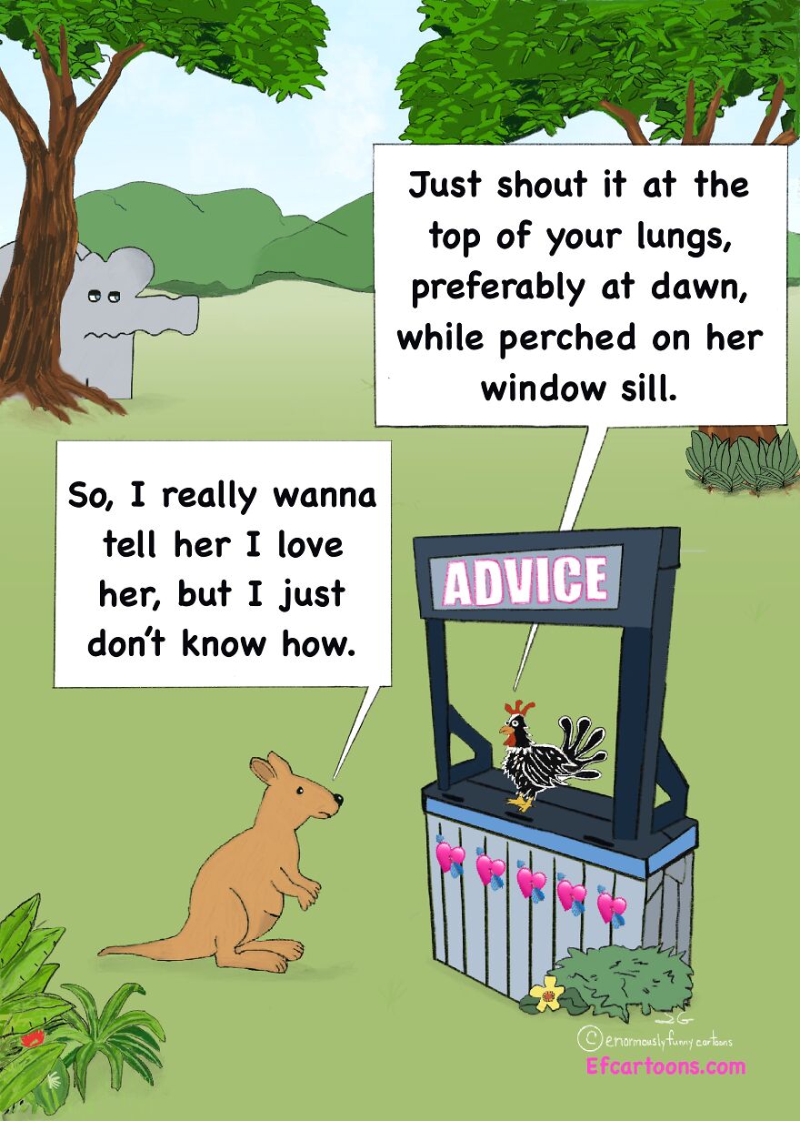 My Enormously Funny Cartoon Advice For The Lovesick Dedicated In Memory Of My Mom My Enormously Funny Cartoon Advice For The Lovesick Dedicated In Memory Of My Mom