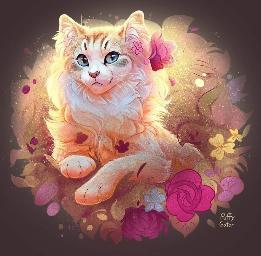 30 Adorable Wild Animal And Pet Illustrations By Nana Key 30 Adorable Wild Animal And Pet Illustrations By Nana Key