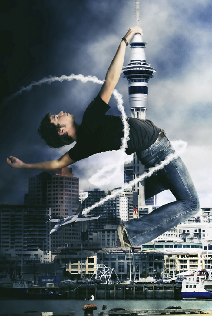 Contestants From A Photoshop Challenge Put Exaggerated Objects In Cities (55 Pics) Contestants From A Photoshop Challenge Put Exaggerated Objects In Cities (55 Pics)