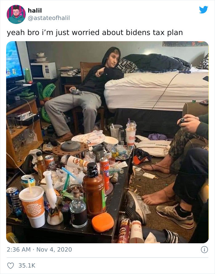 People Are Making Fun Of ‘Rich’ People Who Are Afraid Of Biden’s Tax Plan (46 Pics) People Are Making Fun Of ‘Rich’ People Who Are Afraid Of Biden’s Tax Plan (46 Pics)