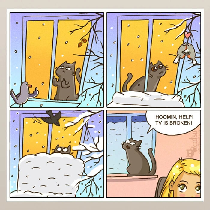 31 Comics That Cat Lovers Will Totally Relate To By This Comic Artist (New Pics) 31 Comics That Cat Lovers Will Totally Relate To By This Comic Artist (New Pics)