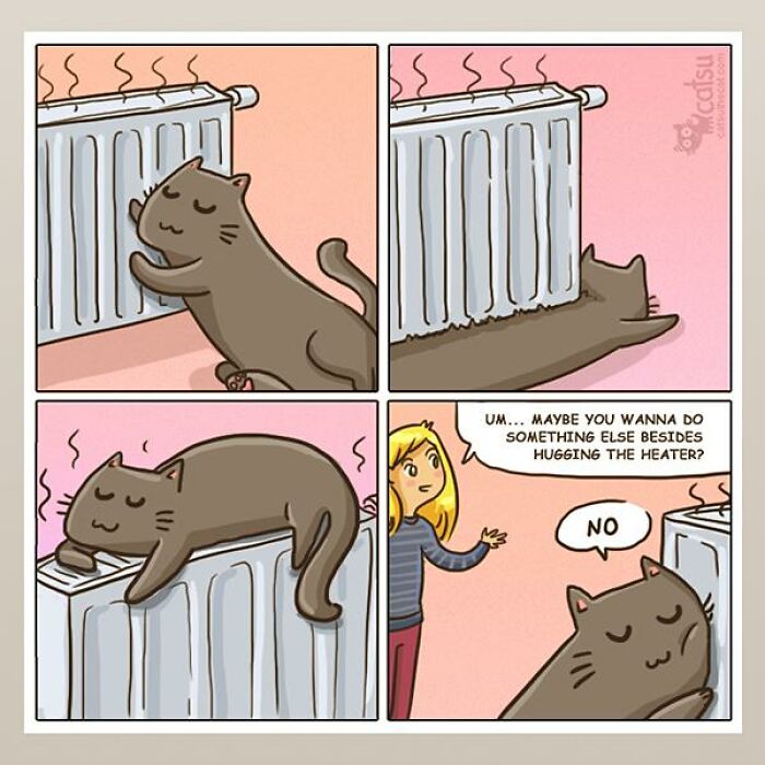 31 Comics That Cat Lovers Will Totally Relate To By This Comic Artist (New Pics) 31 Comics That Cat Lovers Will Totally Relate To By This Comic Artist (New Pics)