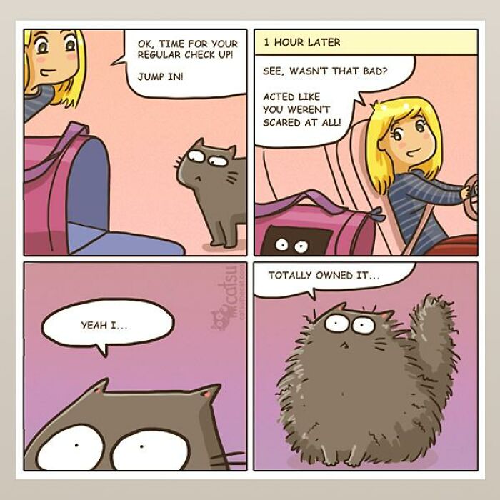 31 Comics That Cat Lovers Will Totally Relate To By This Comic Artist (New Pics) 31 Comics That Cat Lovers Will Totally Relate To By This Comic Artist (New Pics)