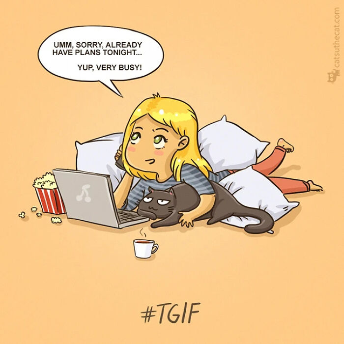 31 Comics That Cat Lovers Will Totally Relate To By This Comic Artist (New Pics) 31 Comics That Cat Lovers Will Totally Relate To By This Comic Artist (New Pics)